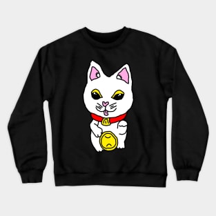 Lucky Cat Haku Crewneck Sweatshirt